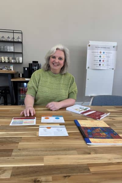 Emmy de Vrieze geeft MBTI training